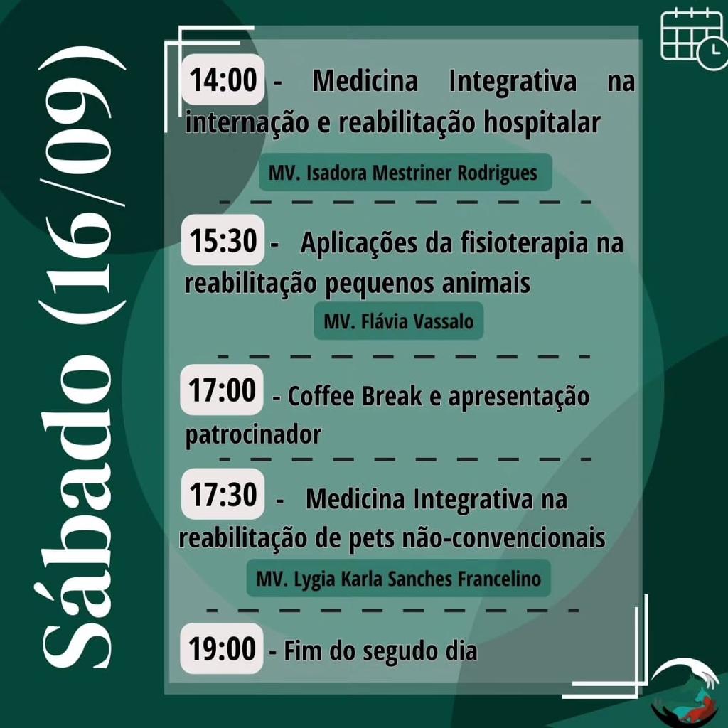 I SIMPÓSIO DE REABILITAÇÃO VETERINÁRIA