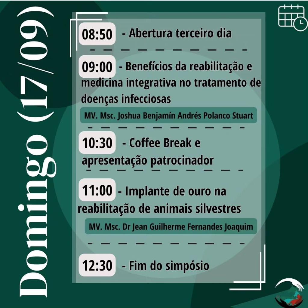 I SIMPÓSIO DE REABILITAÇÃO VETERINÁRIA