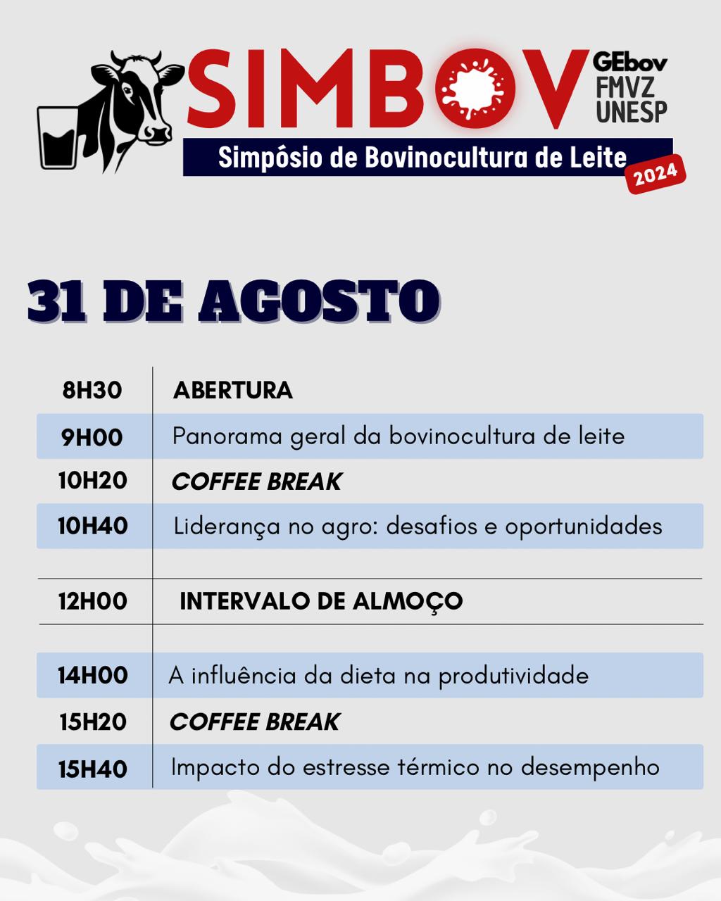 II SIMBOV – Simpósio de Bovinocultura de Leite