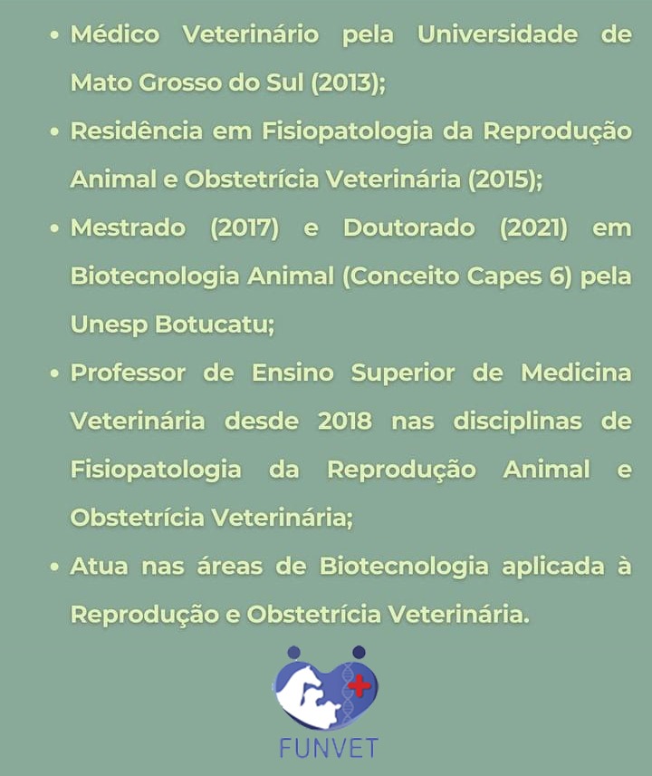 1º WORKSHOP DE ATUALIZAÇÃO EM BIOTECNOLOGIA DA REPRODUÇÃO CANINA – INSEMINAÇÃO ARTIFICIAL