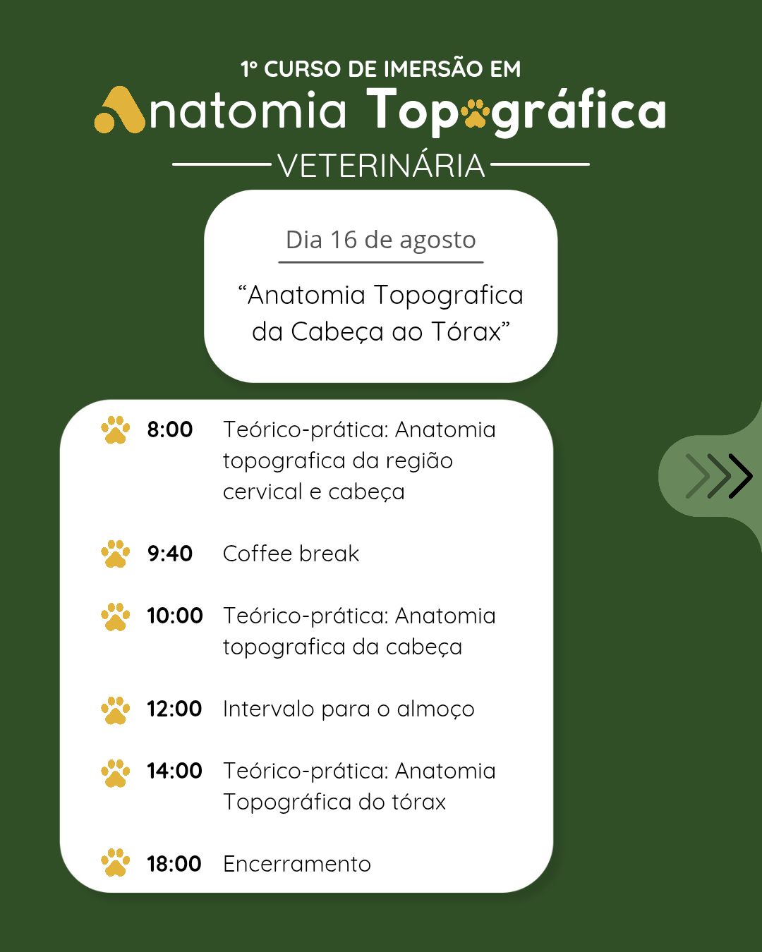 ANATOMIA TOPOGRÁFICA APLICADA PARA MEDICINA VETERINÁRIA