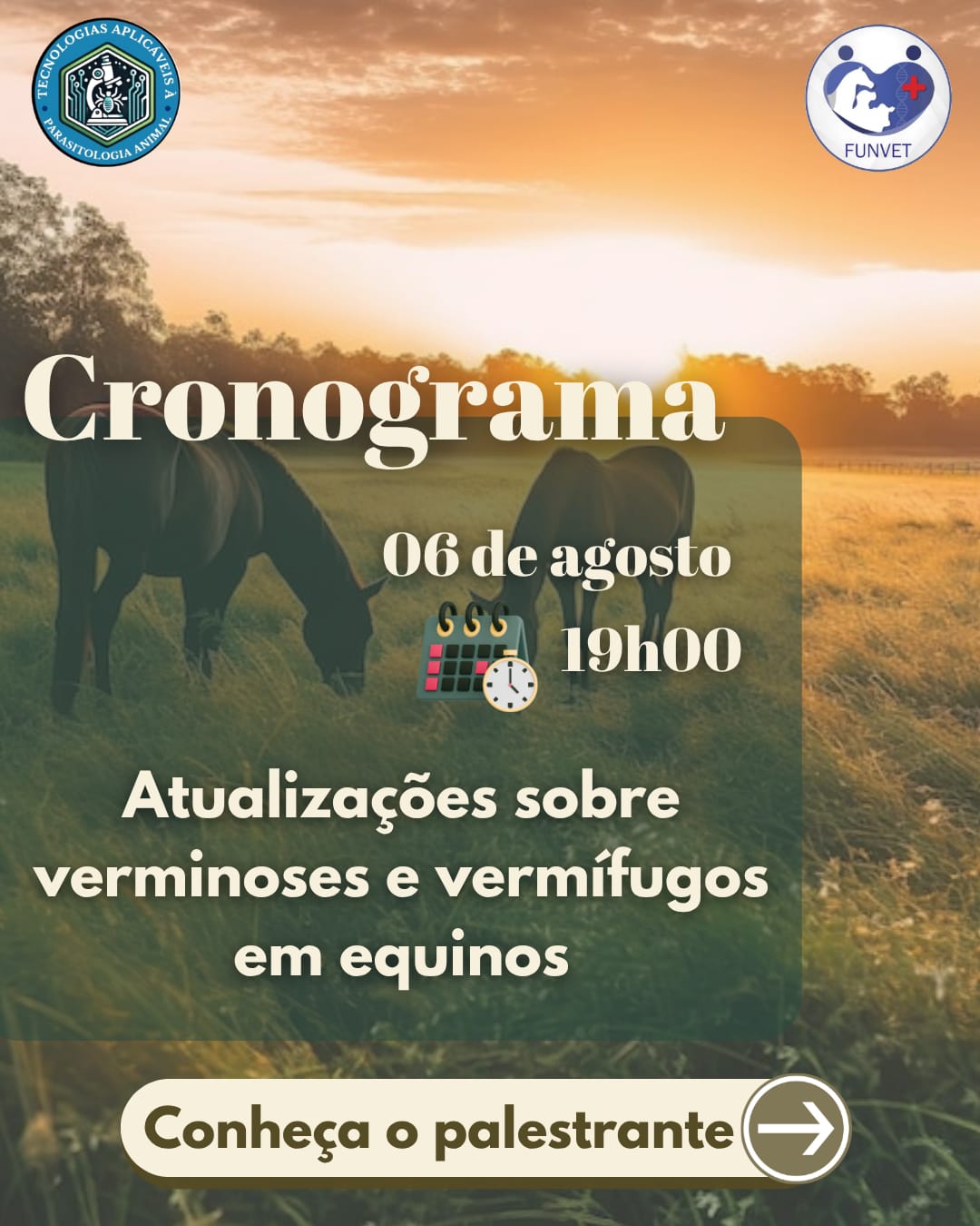 Helmintoses em equinos: Quando a Clínica encontra a  Parasitologia