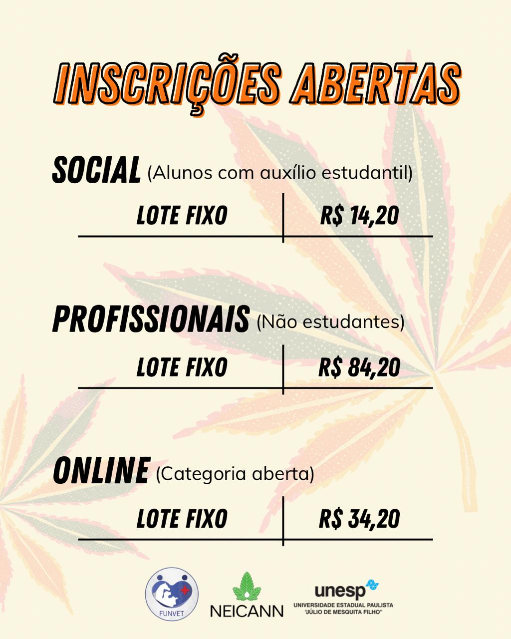 II SEMANA CANÁBICA – Regulamentação, Aplicações e Cultivo