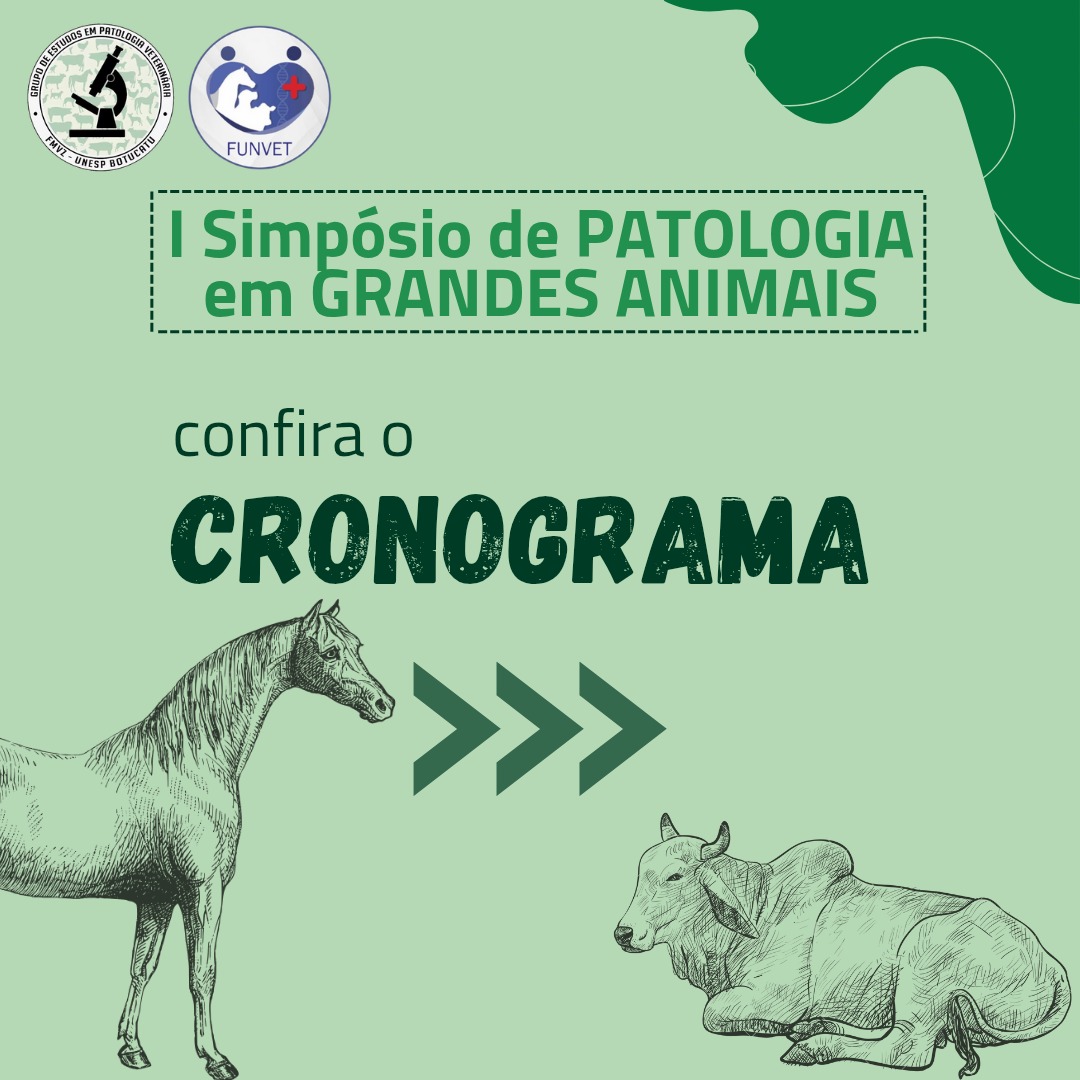 I Simpósio Internacional de Patologia em Grandes Animais