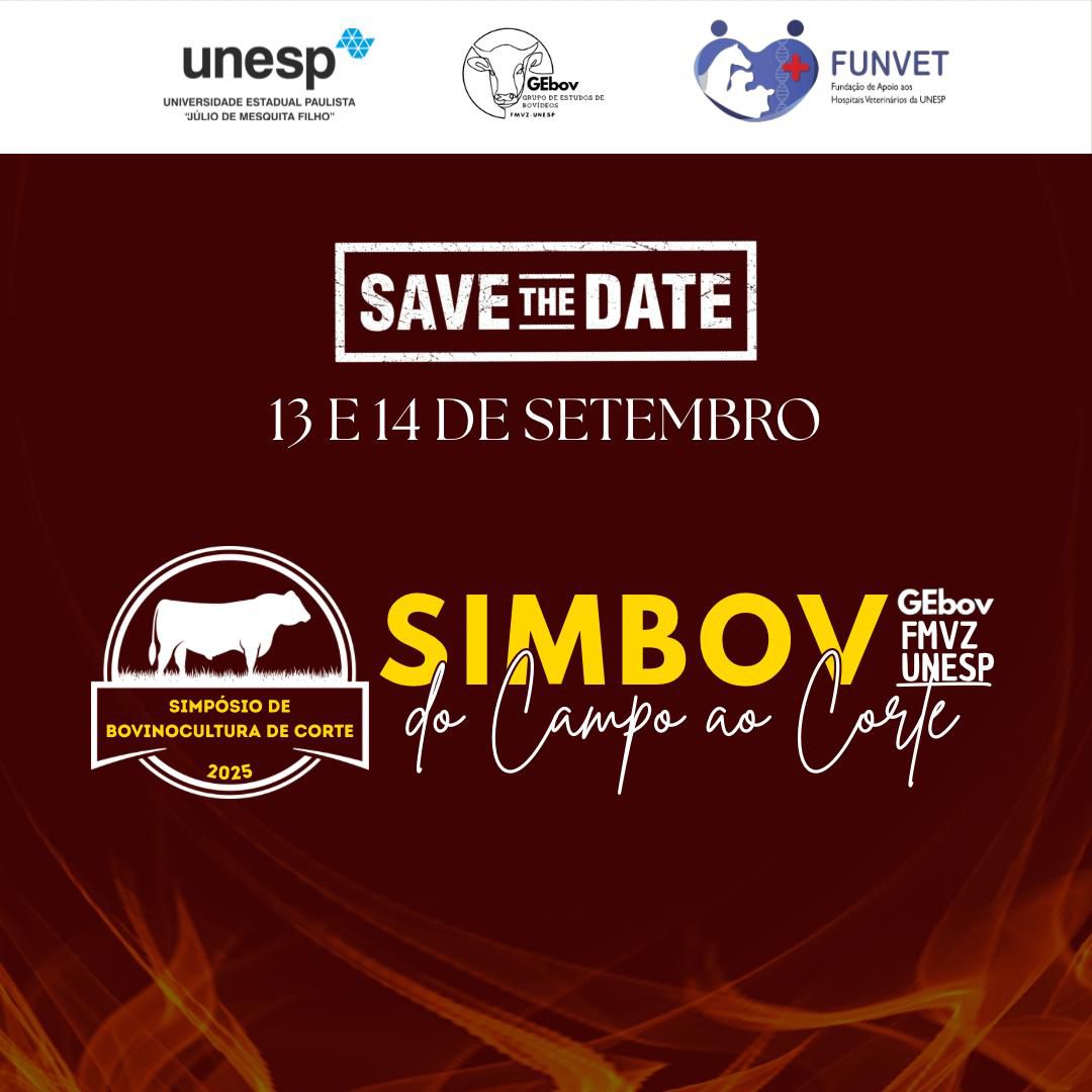 SIMBOV 2025 – Simpósio de Bovinocultura de corte