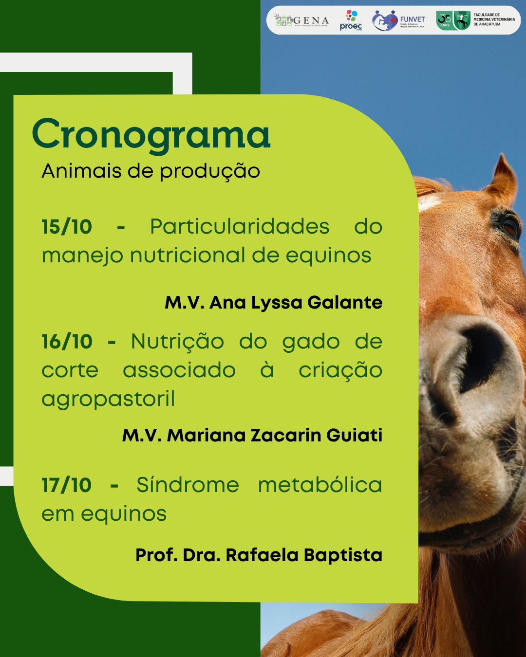 IV Semana da Nutrição Clínica Veterinária