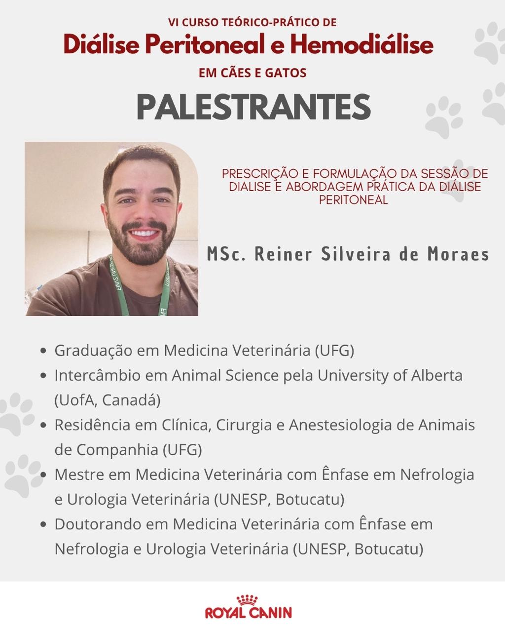 VI Curso Teórico/Prático de Diálise Peritoneal e Hemodiálise em Pequenos Animais