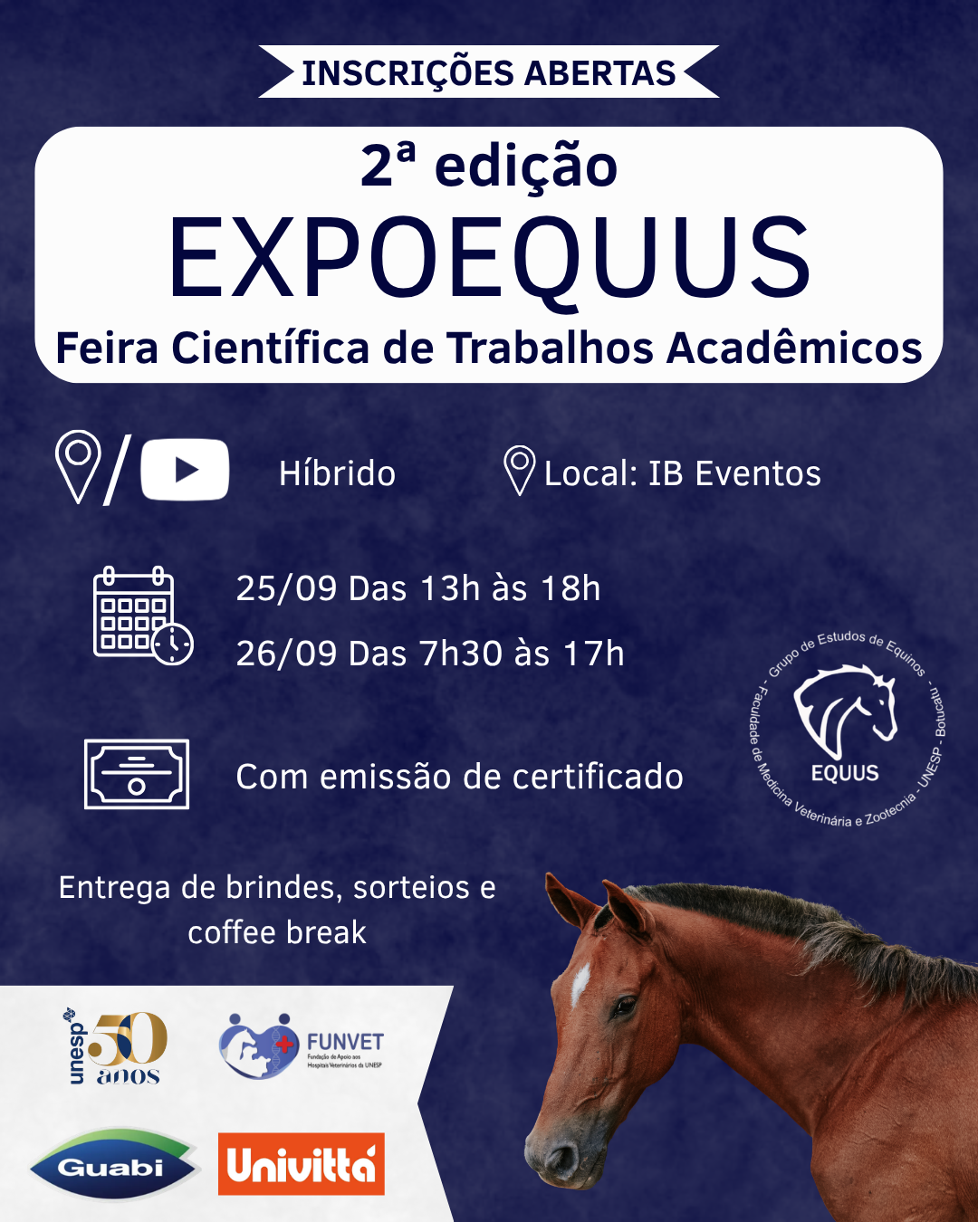 EXPOEQUUS – Feira Científica de Trabalhos Acadêmicos