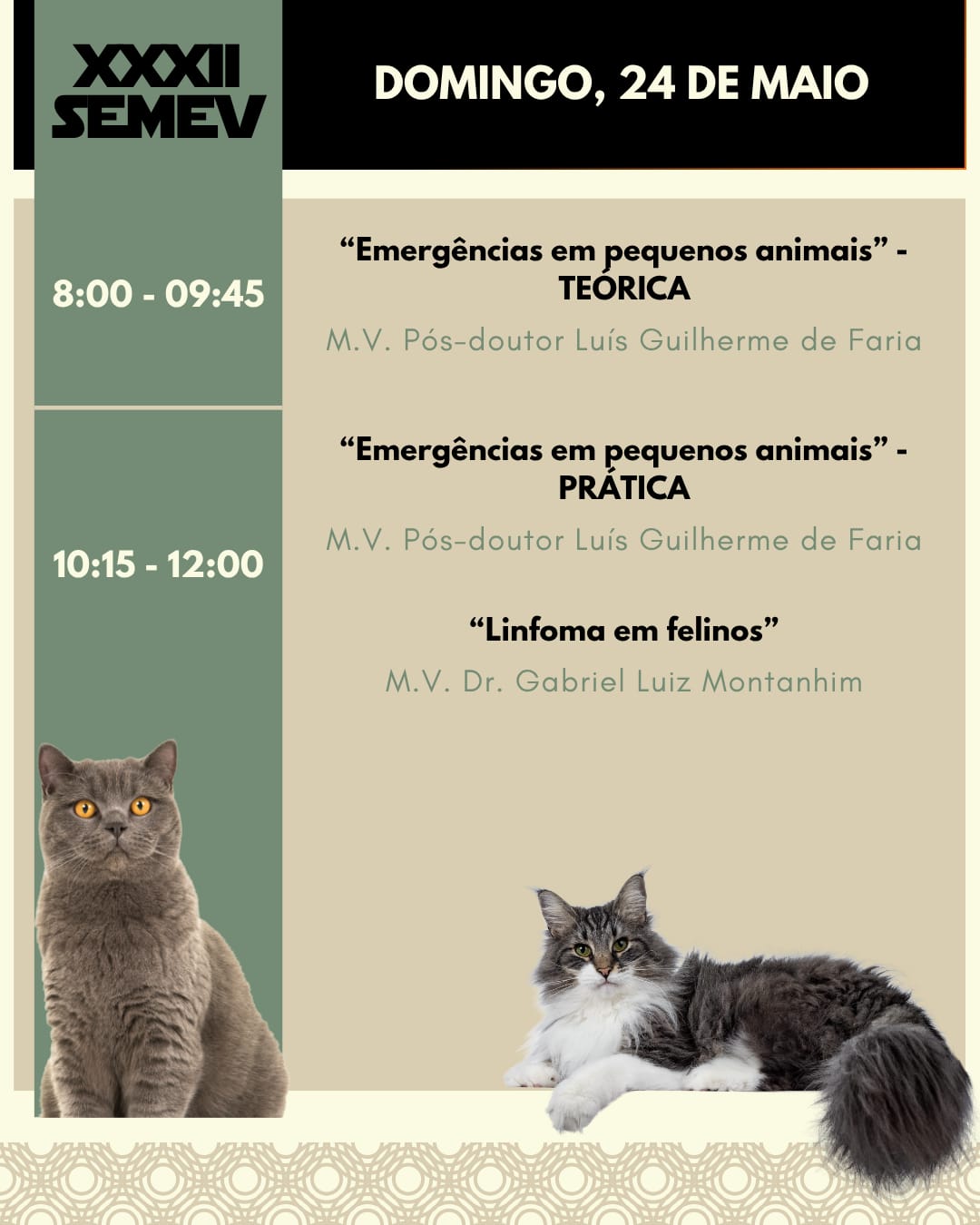 XXXII SEMEV – Semana de Estudos em Medicina Veterinária