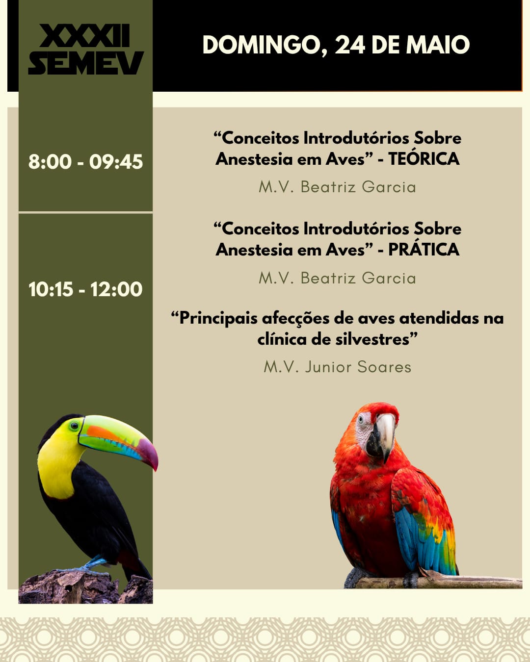 XXXII SEMEV – Semana de Estudos em Medicina Veterinária
