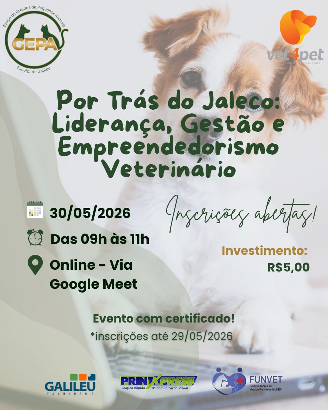 Por Trás do Jaleco: Liderança, Gestão e Empreendedorismo Veterinário