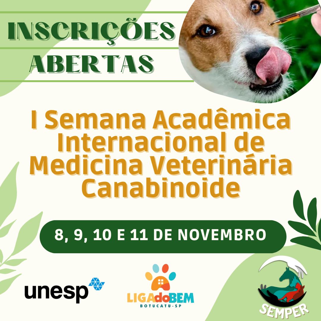 I Semana Acadêmica Internacional de Medicina Veterinária Canabinoide