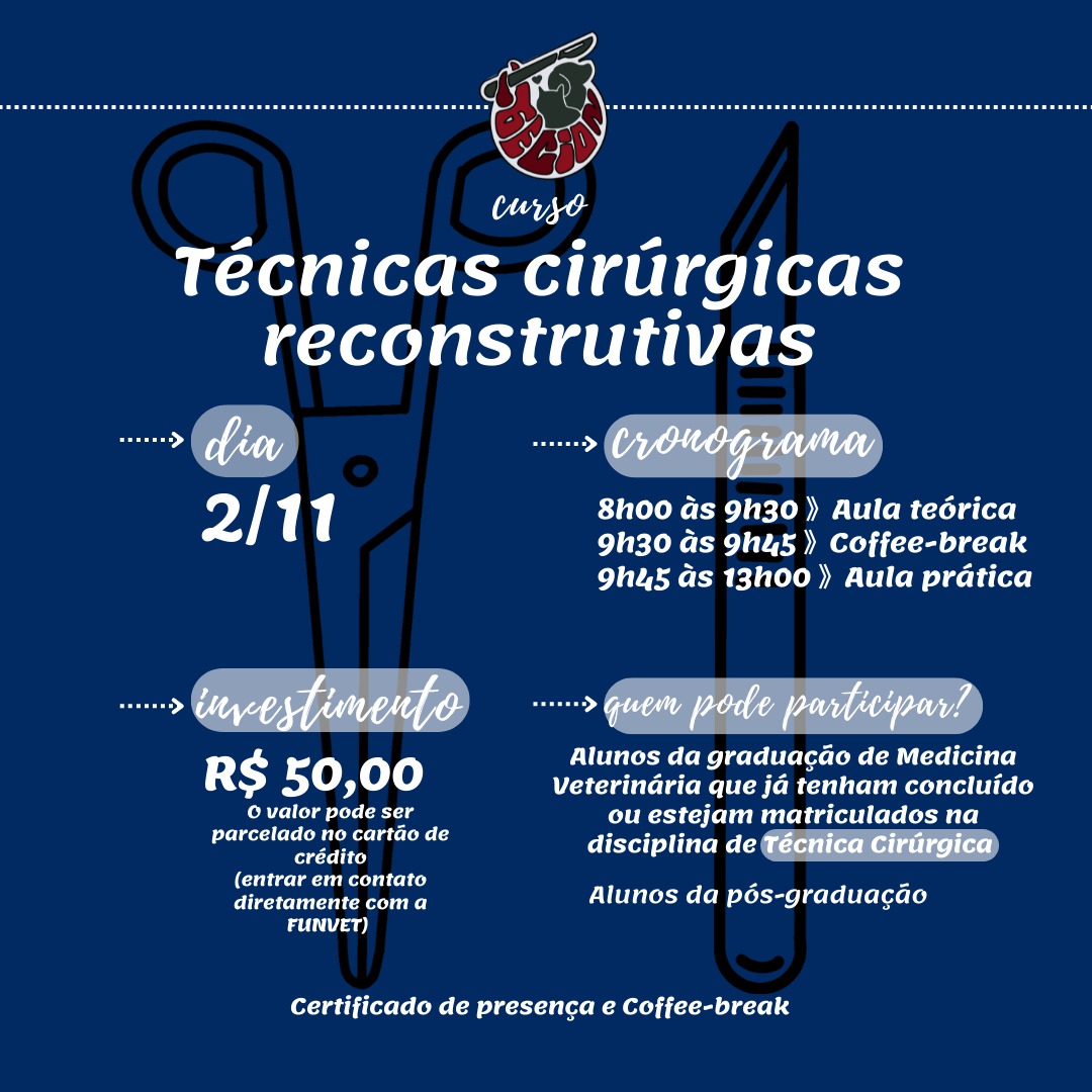 MINICICLO – Técnicas Cirúrgicas Reconstrutivas