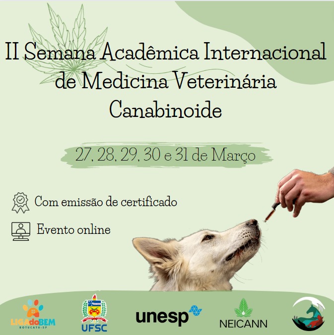 II Semana Acadêmica Internacional de Medicina Veterinária Canabinoide